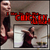 anywhere but home i like to do the chicken dance icon