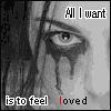 amy all i want is to feel loved