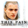 legolas lord of the rings this pain is just too real
