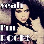 amy yeah i'm rock