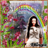 beautiful spring amy lee day blingee