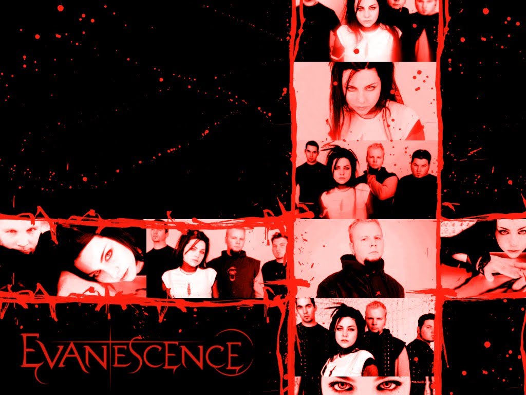 evanescence red wallpaper