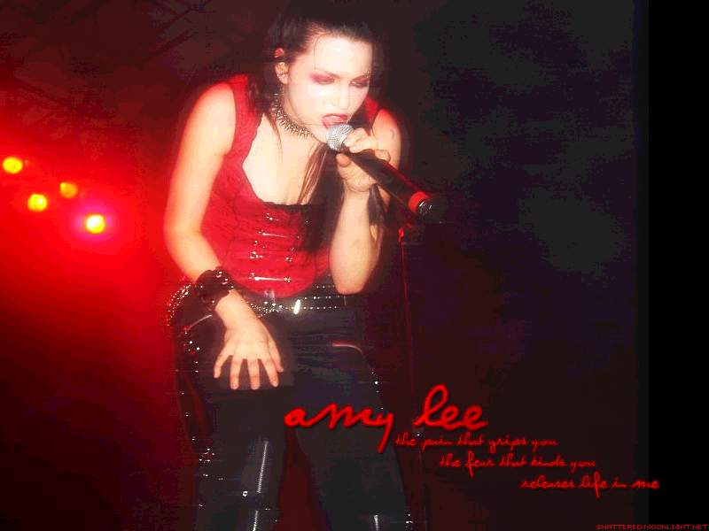 evanescence red wallpaper