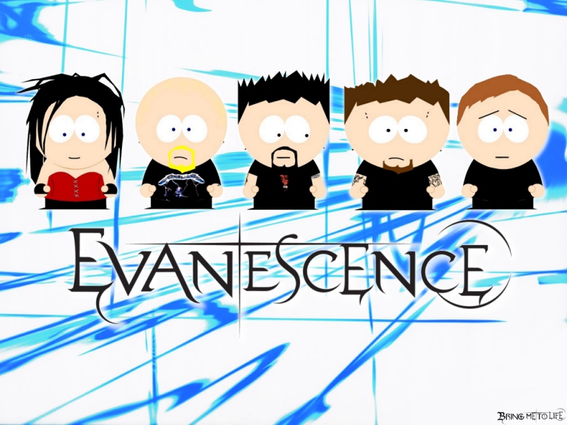 evanescence south park wallpaper