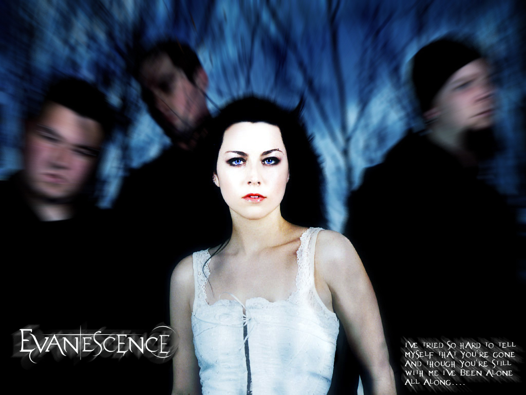 evanescence blue wallpaper